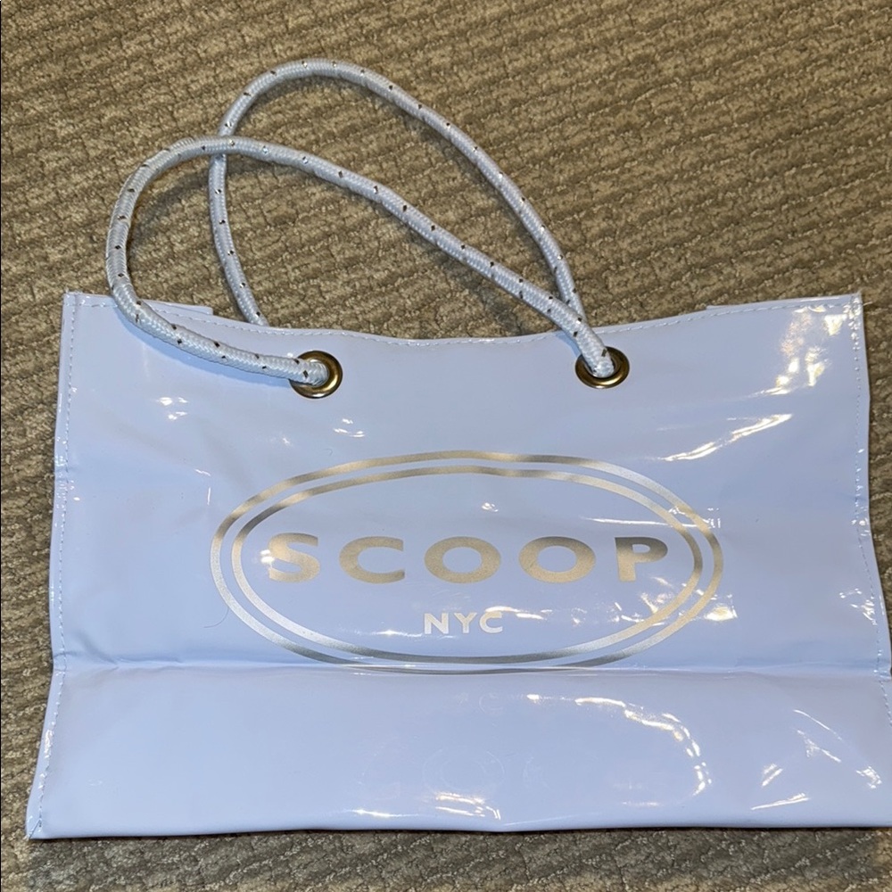 Scoop NYC Light Blue Tote Bag